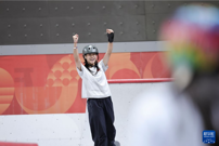 亚运粤时刻 | 朱沅铃勇夺滑板女子街式金牌！